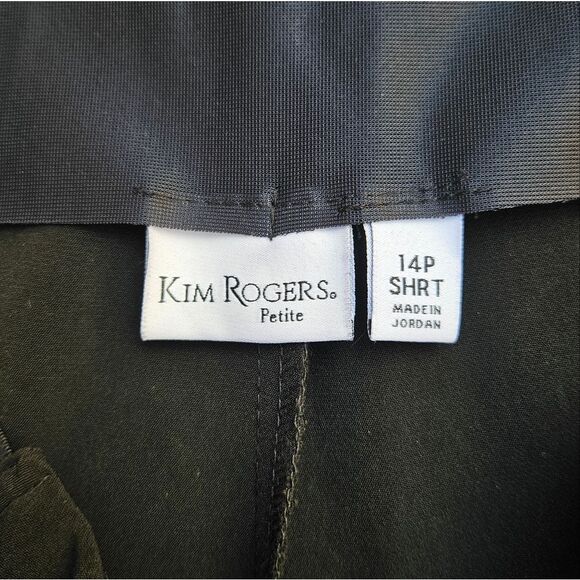 Kim Rogers Tummy Control Black Dress Pants Size 14 - Picture 8 of 11